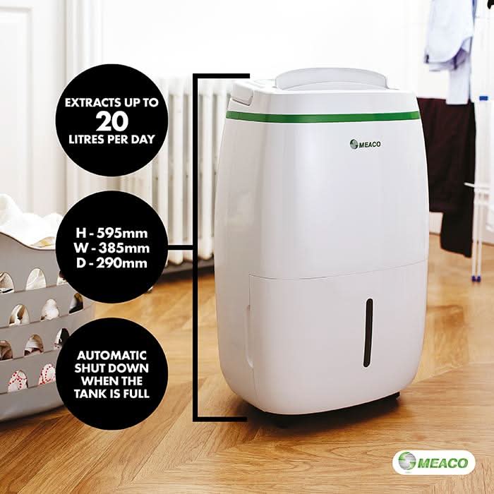 20L Low Energy Dehumidifier and Air Purifier