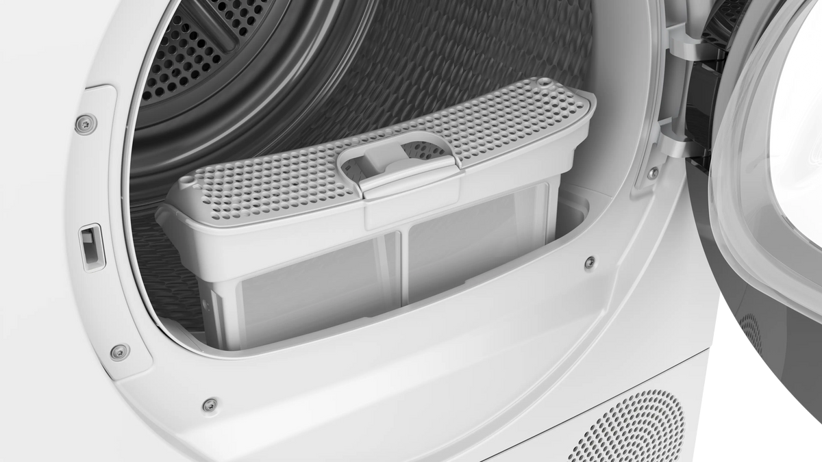 Bosch Series 4 WTH85225GB - White 8KG Heat Pump Condenser Dryer - A++ energy