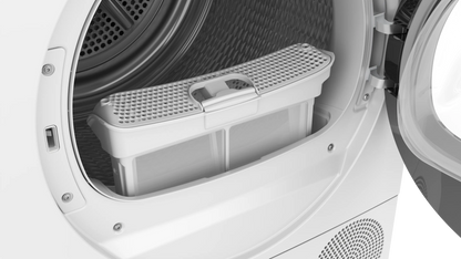 Bosch Series 4 WTH85223GB - White 8KG Heat Pump Condenser Dryer - A++ energy