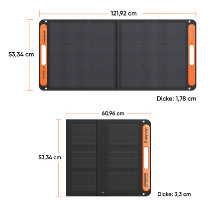 Jackery SolarSaga 100W faltbares Solarpanel
