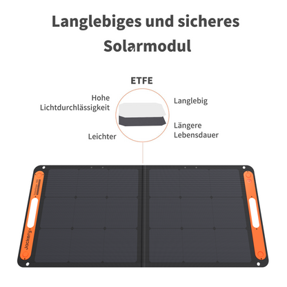 Jackery SolarSaga 100W faltbares Solarpanel