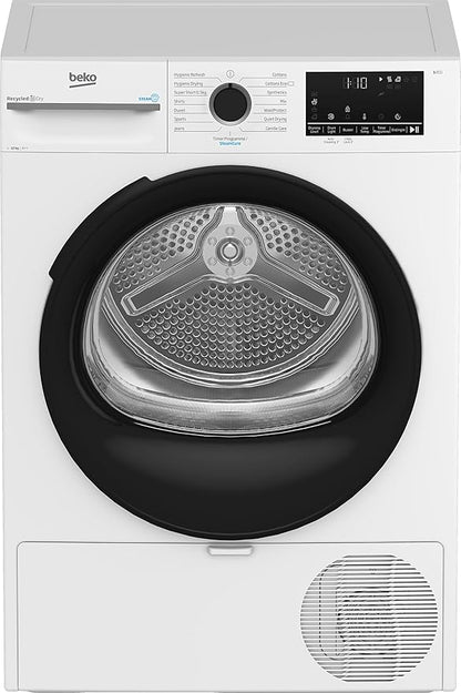 Beko BM3T31233W - White 12KG Tumble Dryer - Heat Pump - E energy