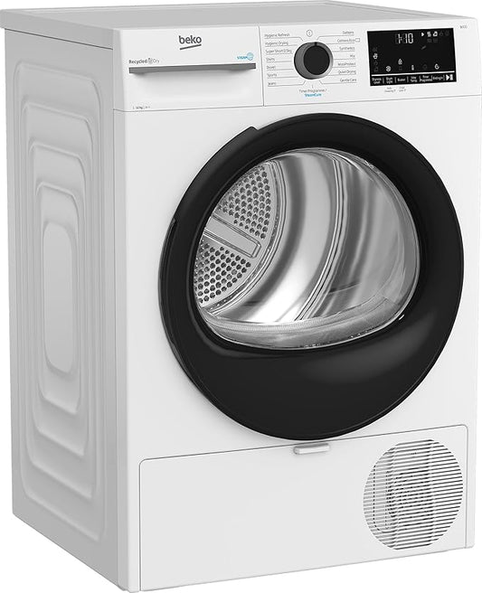 Beko BM3T31233W - White 12KG Tumble Dryer - Heat Pump - E energy