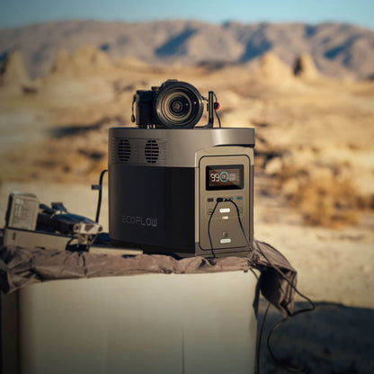 EcoFlow DELTA Tragbare Powerstation 1260Wh 1800W – 11 Geräte gleichzeitig – Bild 2
