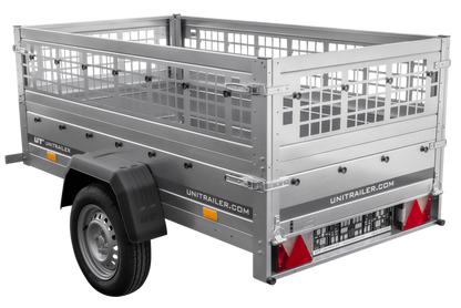 Anhänger Führerschein B Garden Trailer 200 KIPP 200×106 cm 750 kg mit Laubgitteraufsatz