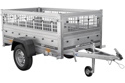Anhänger Führerschein B Garden Trailer 200 KIPP 200×106 cm 750 kg mit Laubgitteraufsatz