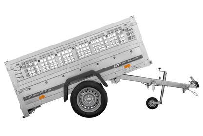 Anhänger Führerschein B Garden Trailer 200 KIPP 200×106 cm 750 kg mit Laubgitteraufsatz