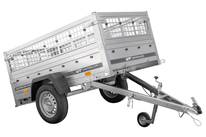 Anhänger Führerschein B Garden Trailer 200 KIPP 200×106 cm 750 kg mit Laubgitteraufsatz
