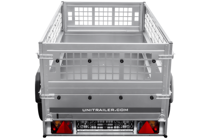 Anhänger Führerschein B Garden Trailer 200 KIPP 200×106 cm 750 kg mit Laubgitteraufsatz