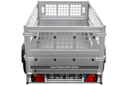 Anhänger Führerschein B Garden Trailer 200 KIPP 200×106 cm 750 kg mit Laubgitteraufsatz