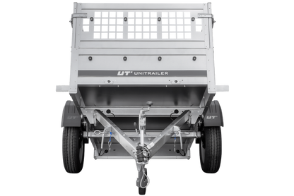 Anhänger Führerschein B Garden Trailer 200 KIPP 200×106 cm 750 kg mit Laubgitteraufsatz