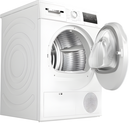 Bosch Series 4 WTH85225GB - White 8KG Heat Pump Condenser Dryer - A++ energy