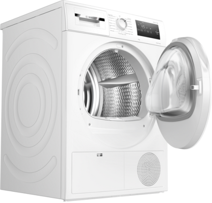 Bosch Series 4 WTH85225GB - White 8KG Heat Pump Condenser Dryer - A++ energy - Display